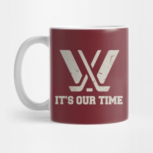 Distressed It's Our time PWHL Mug